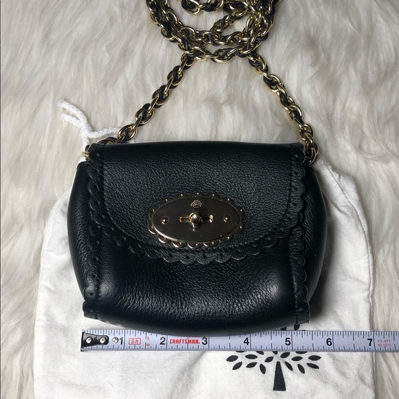 Mulberry Limited Edition/Sold Out Leather Mini Lily Shoulder Bag - Picture 5 of 16